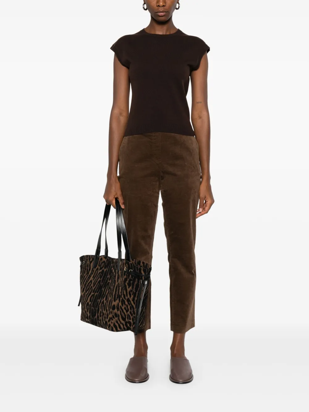 Eric Bompard round-neck ribbed vest | Vests & Tank Tops | Image 2