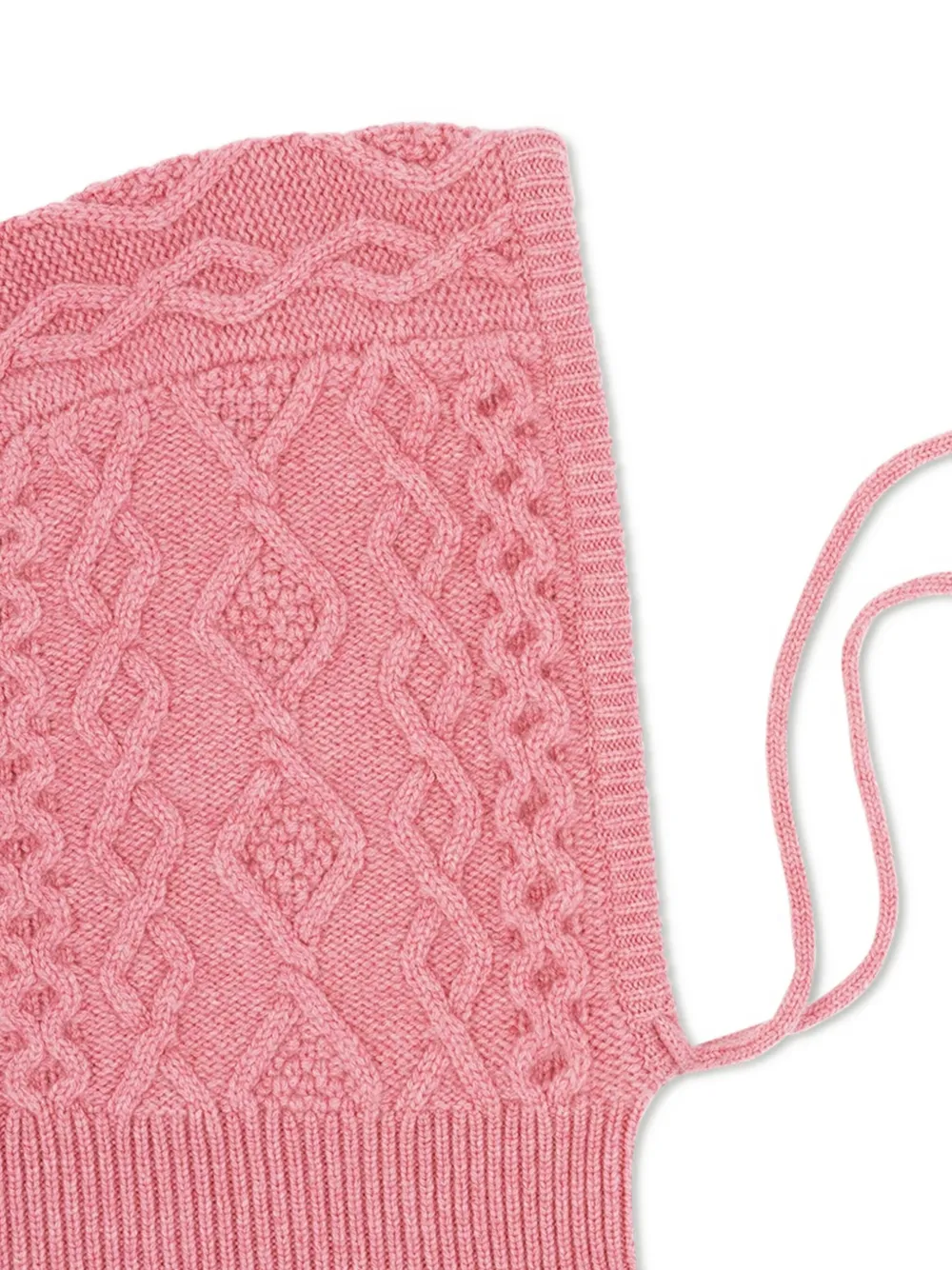 Eric Bompard cable-knit drawstring hood | Women | Image 2