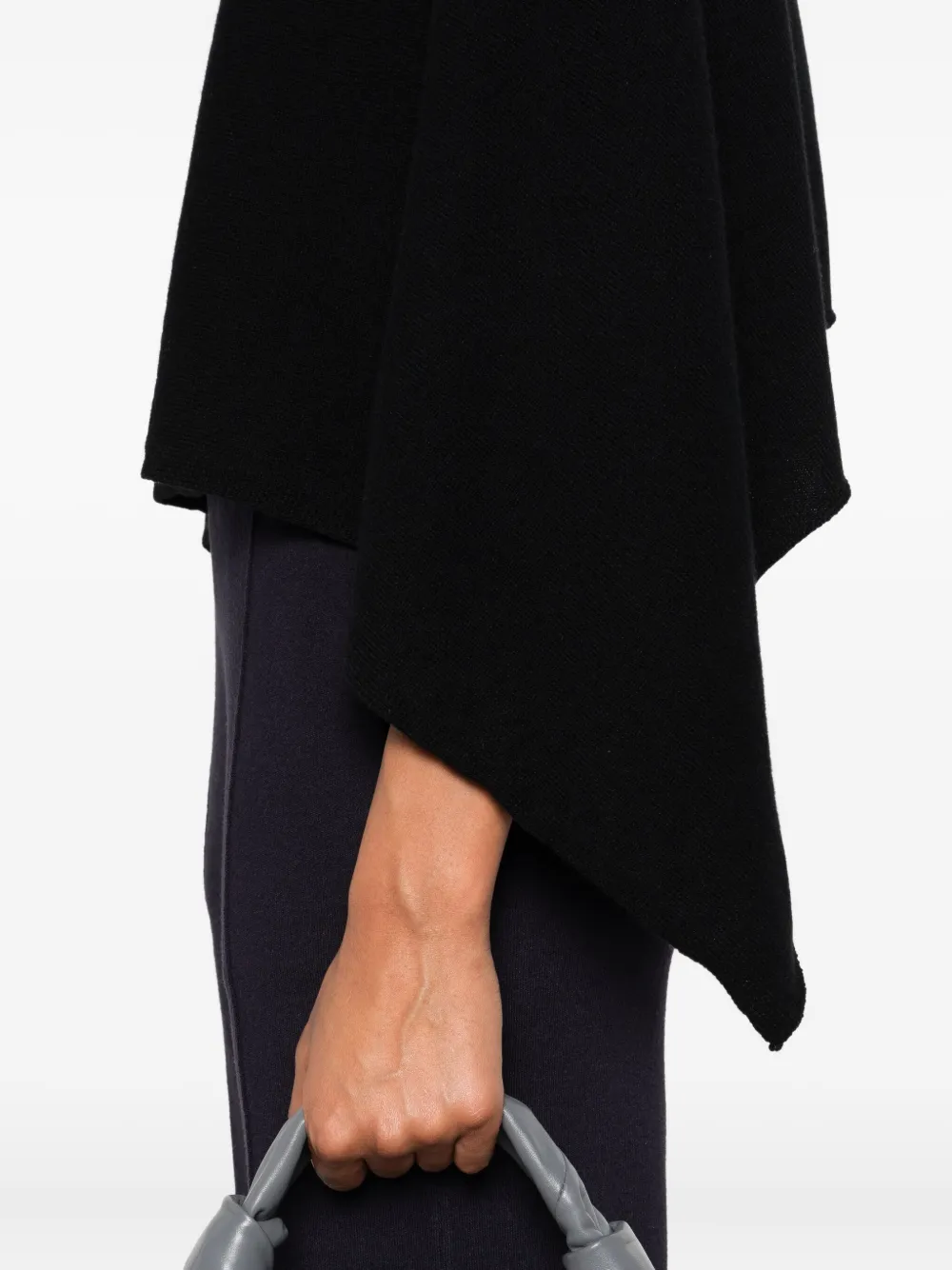 Eric Bompard Kasjmier poncho Zwart