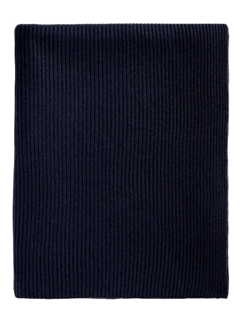 Eric Bompard ribbed cashmere scarf
