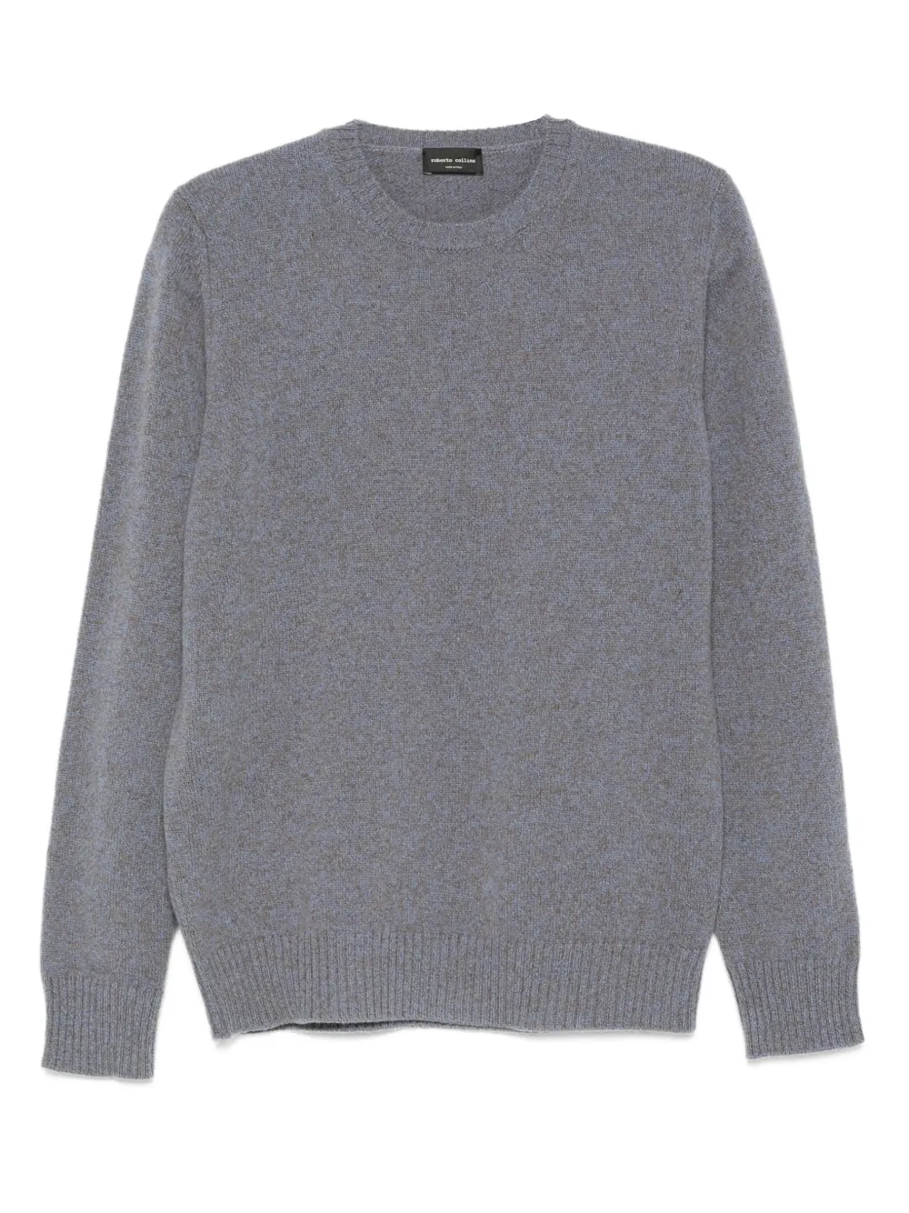 Roberto Collina Trui met ronde hals Blauw