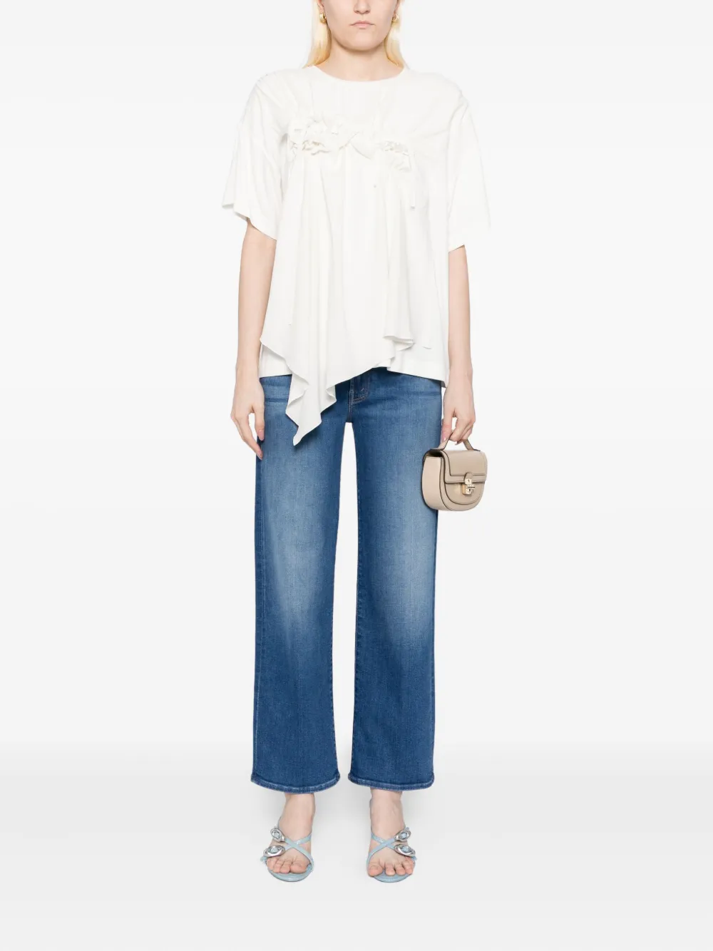 MOTHER Straight jeans - Blauw