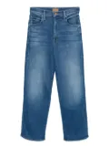 MOTHER The Rambler Zip Flood straight-leg jeans - Blue