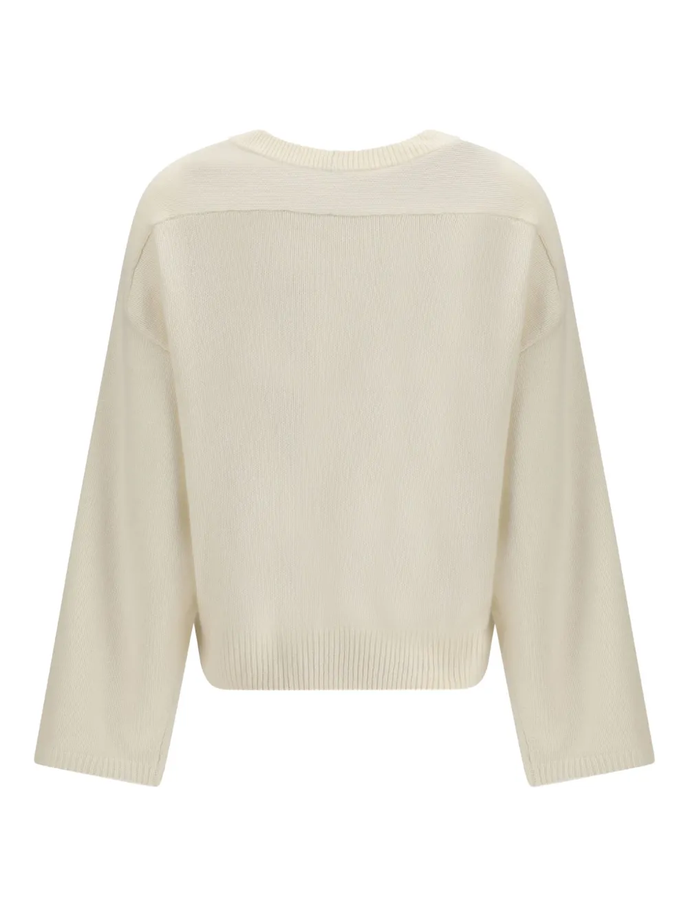 LouLou de Saison Gedrapeerde trui Beige