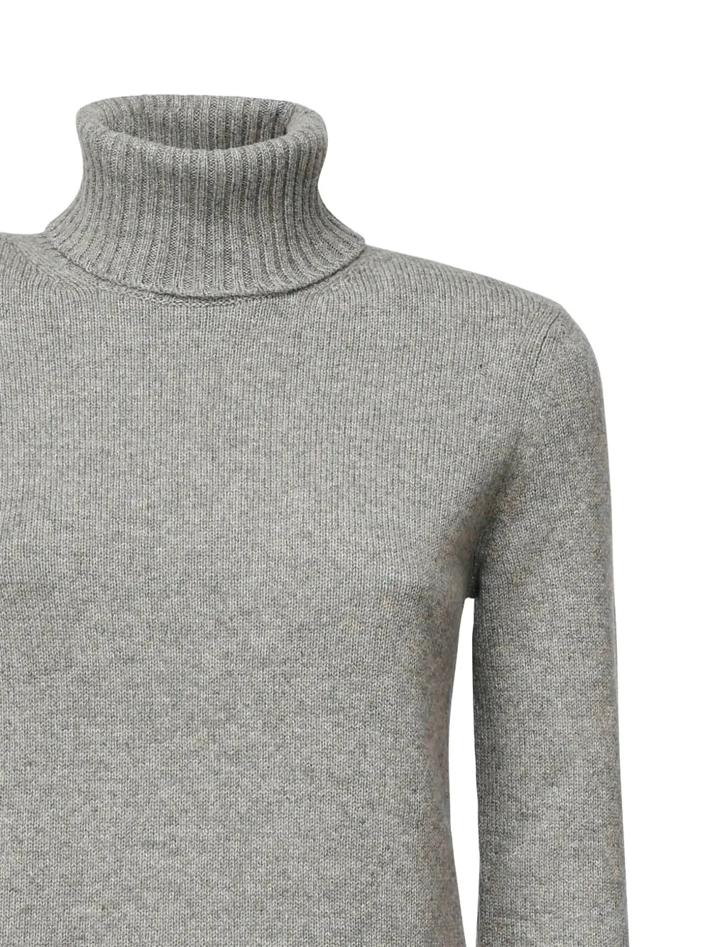 Loro Piana Turtleneck Cashmere Sweater In Gray