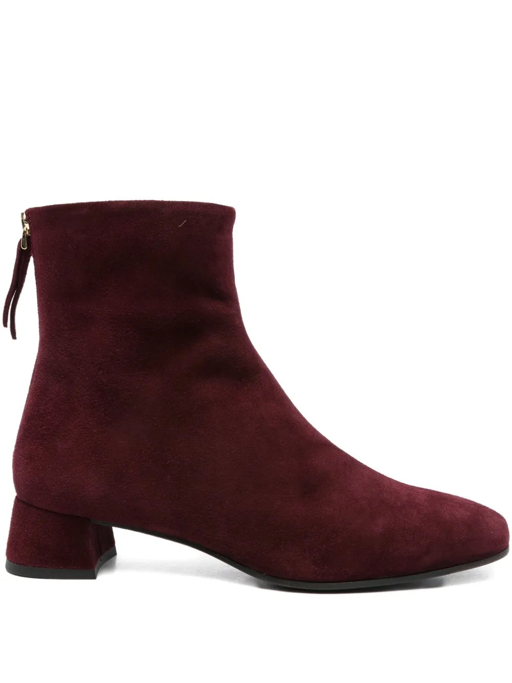Roberto Festa suede zip-fastening ankle boots Red