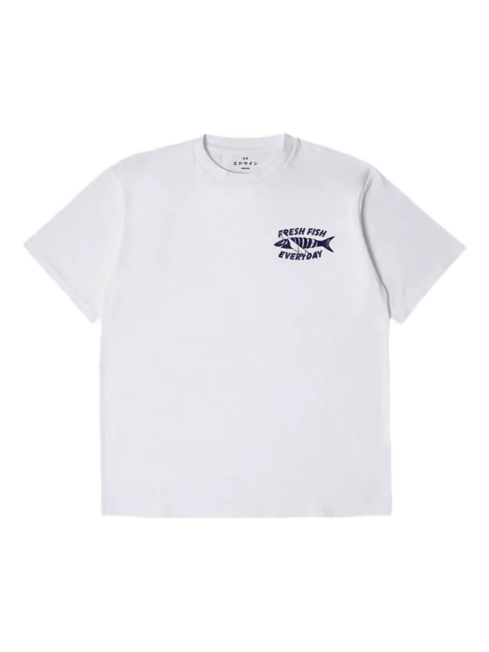 Edwin Monsieur Sakana printed T-shirt | White | Image 1