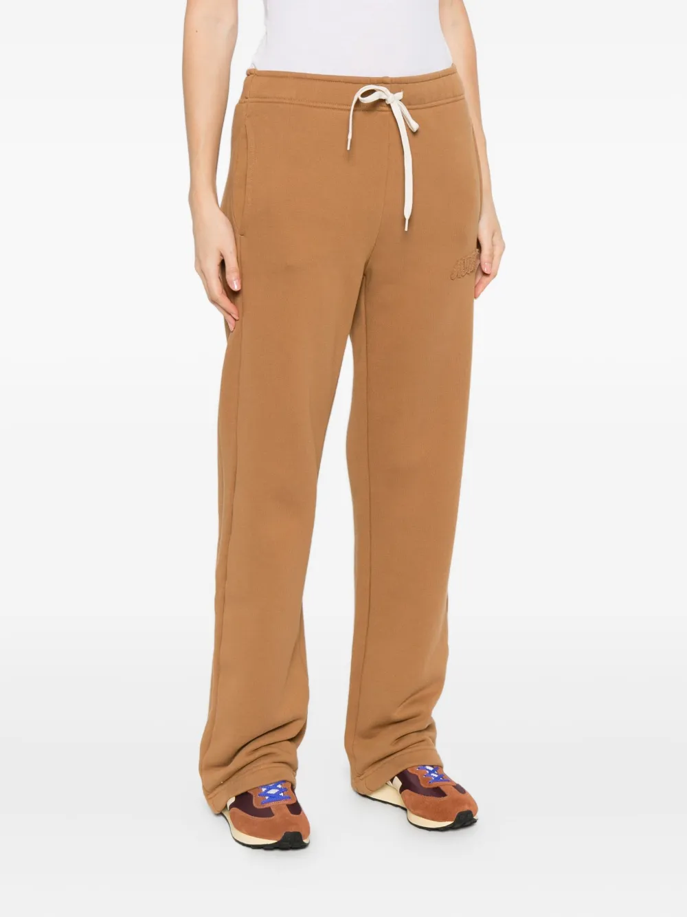 Autry Joggingbroek met geborduurd logo Bruin