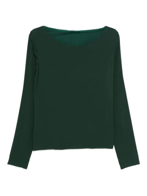 Ermanno Scervino long-sleeve boat-neck top
