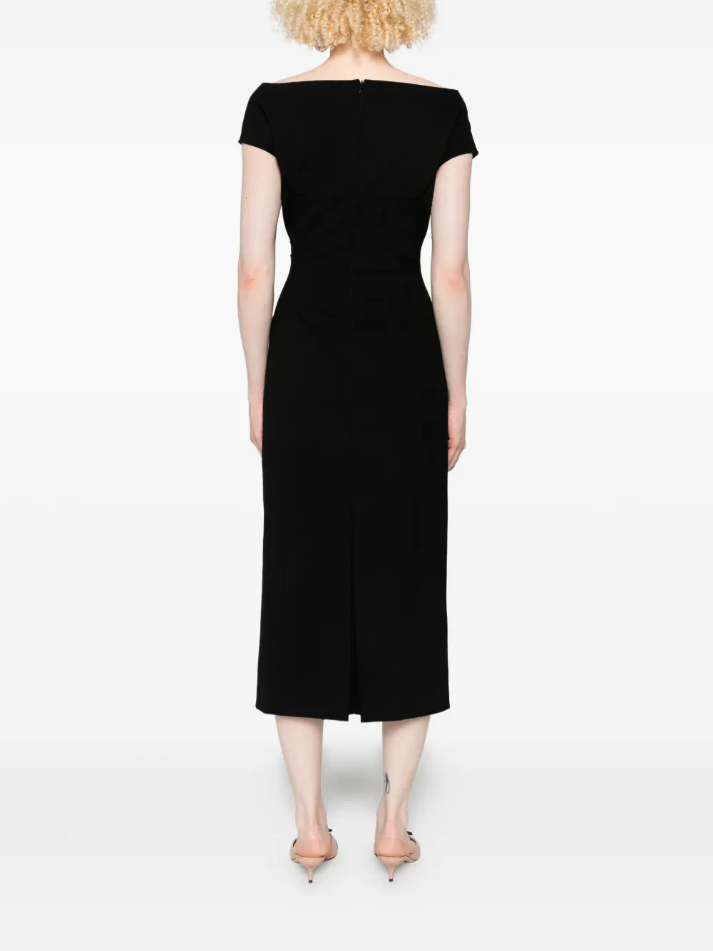 Ermanno Scervino Jurk met korte mouwen Zwart