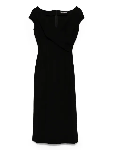 Ermanno Scervino vestido midi manga corta