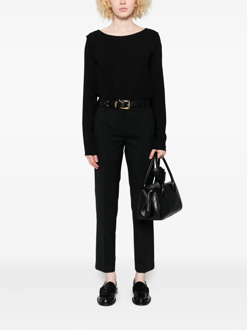 Ermanno Scervino straight-leg trousers - Zwart