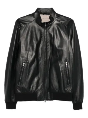 ジャケット・アウター archive giorgio brato leather jacket Giorgio Brato Leather Biker Jacket | INN7
