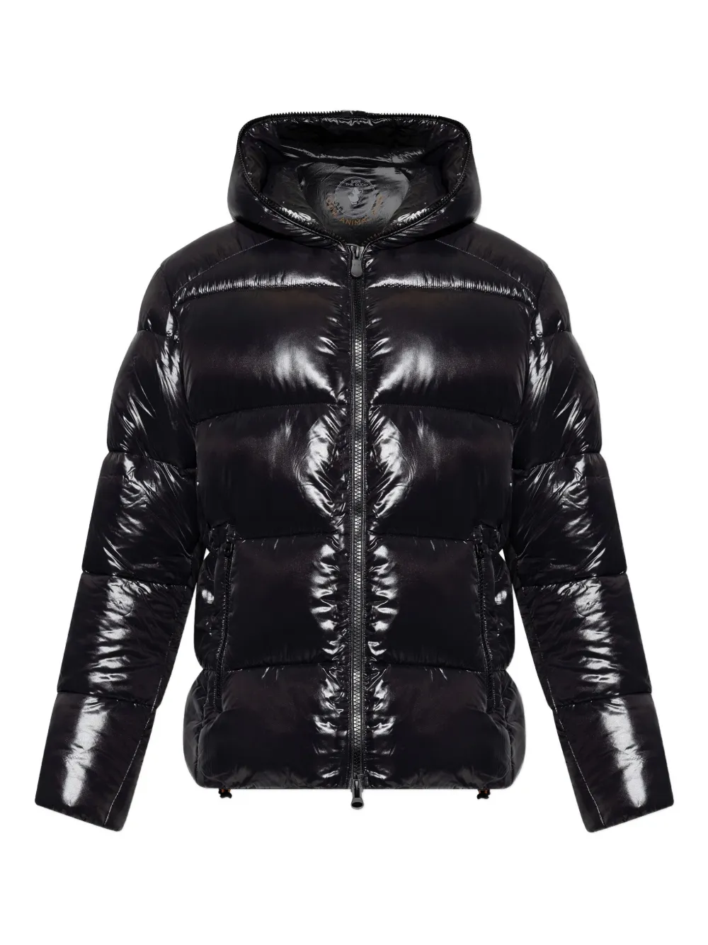 Save The Duck hooded puffer jacket | Black | Image 1