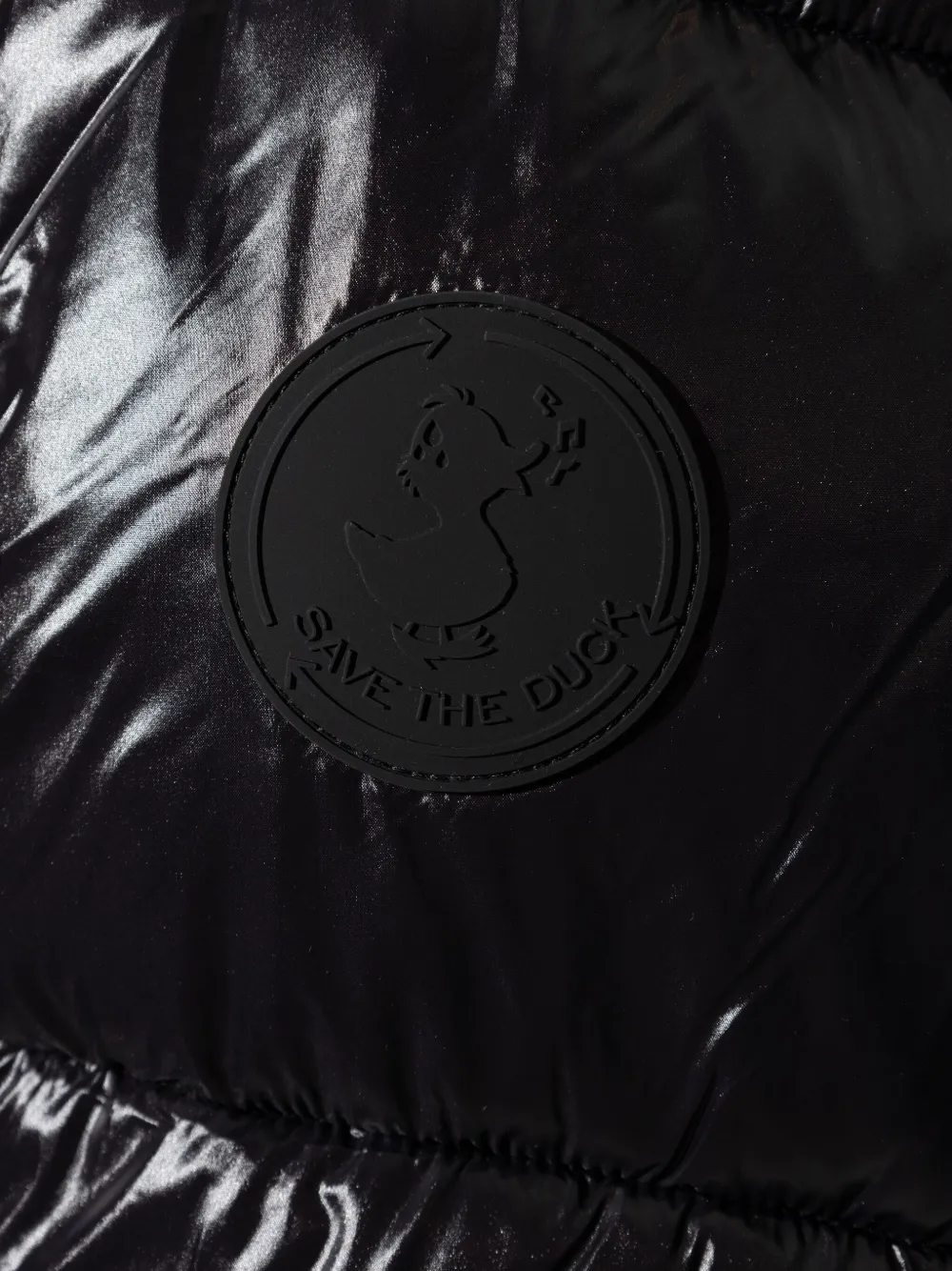 Save The Duck Donsjack met capuchon Zwart