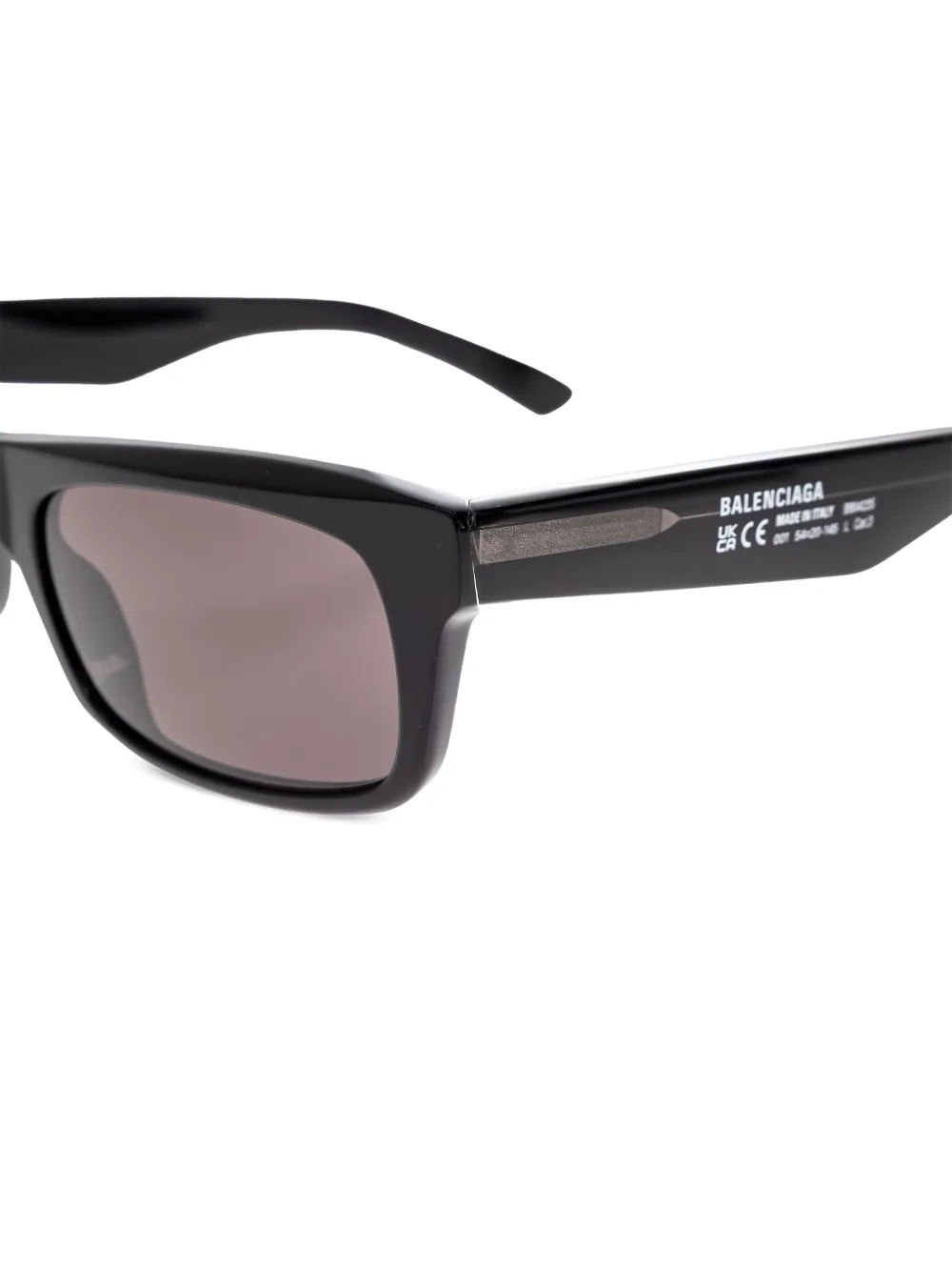 Balenciaga Eyewear rectangle-frame sunglasses Zwart