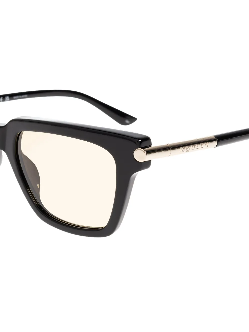 Alexander McQueen Eyewear T-bar Icon square-frame sunglasses | Image 2