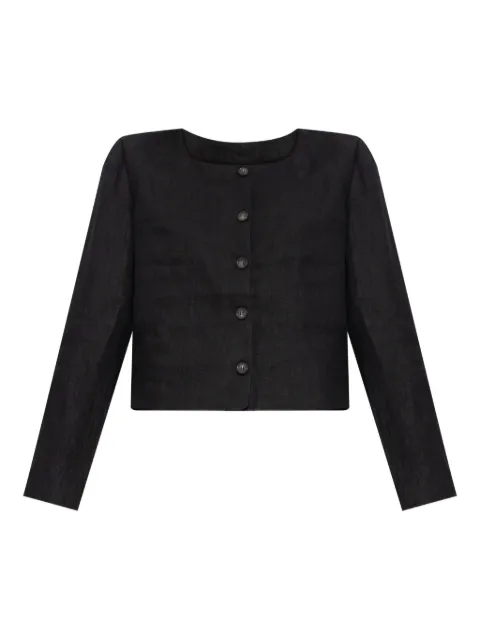 Posse Emma button-front linen jacket