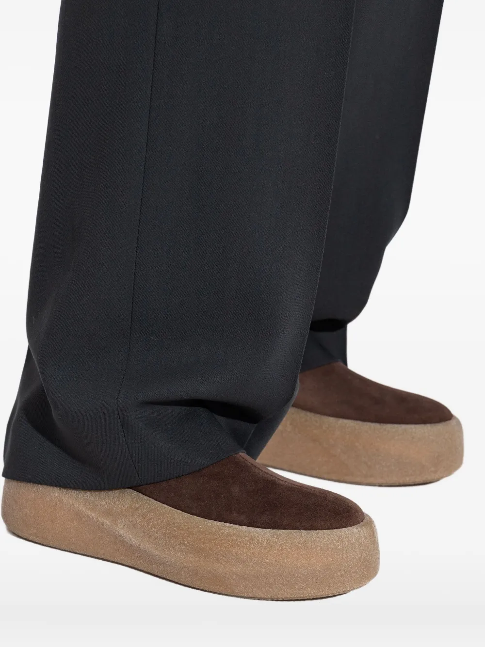 Vic Matie zip-detail platform boots Brown
