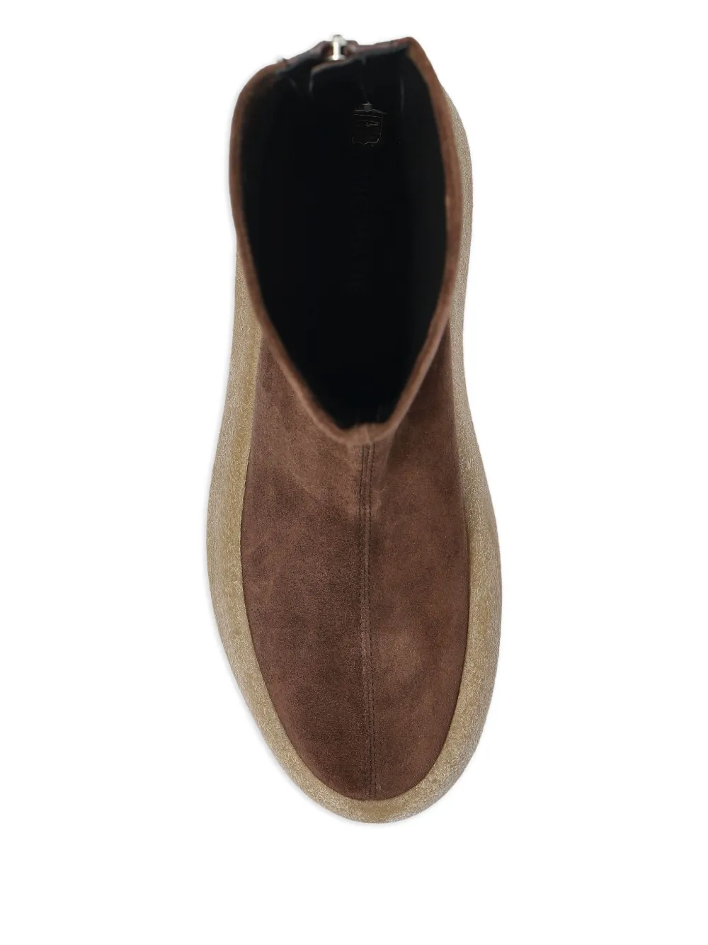 Vic Matie zip-detail platform boots Brown