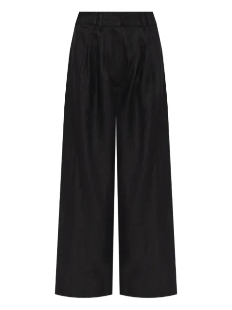 Posse pleated palazzo pants
