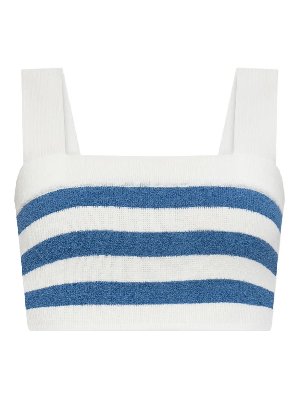 Posse Ari striped square-neck top | Blue | Image 1