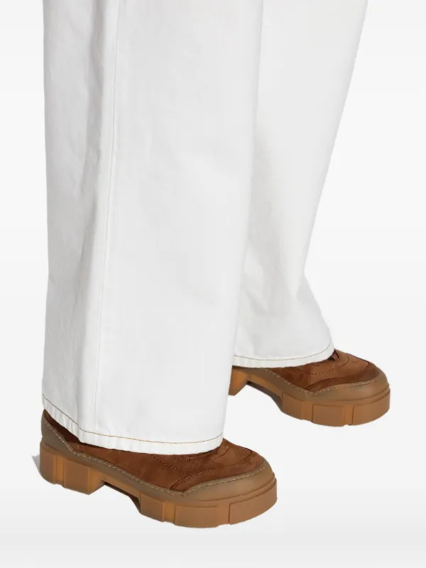 Vic Matie Stivali Stringati Imbottiti Marrone FARFETCH IT