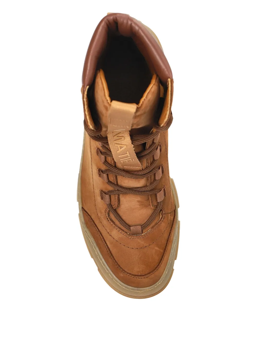 Vic Matie lace-up padded boots Brown
