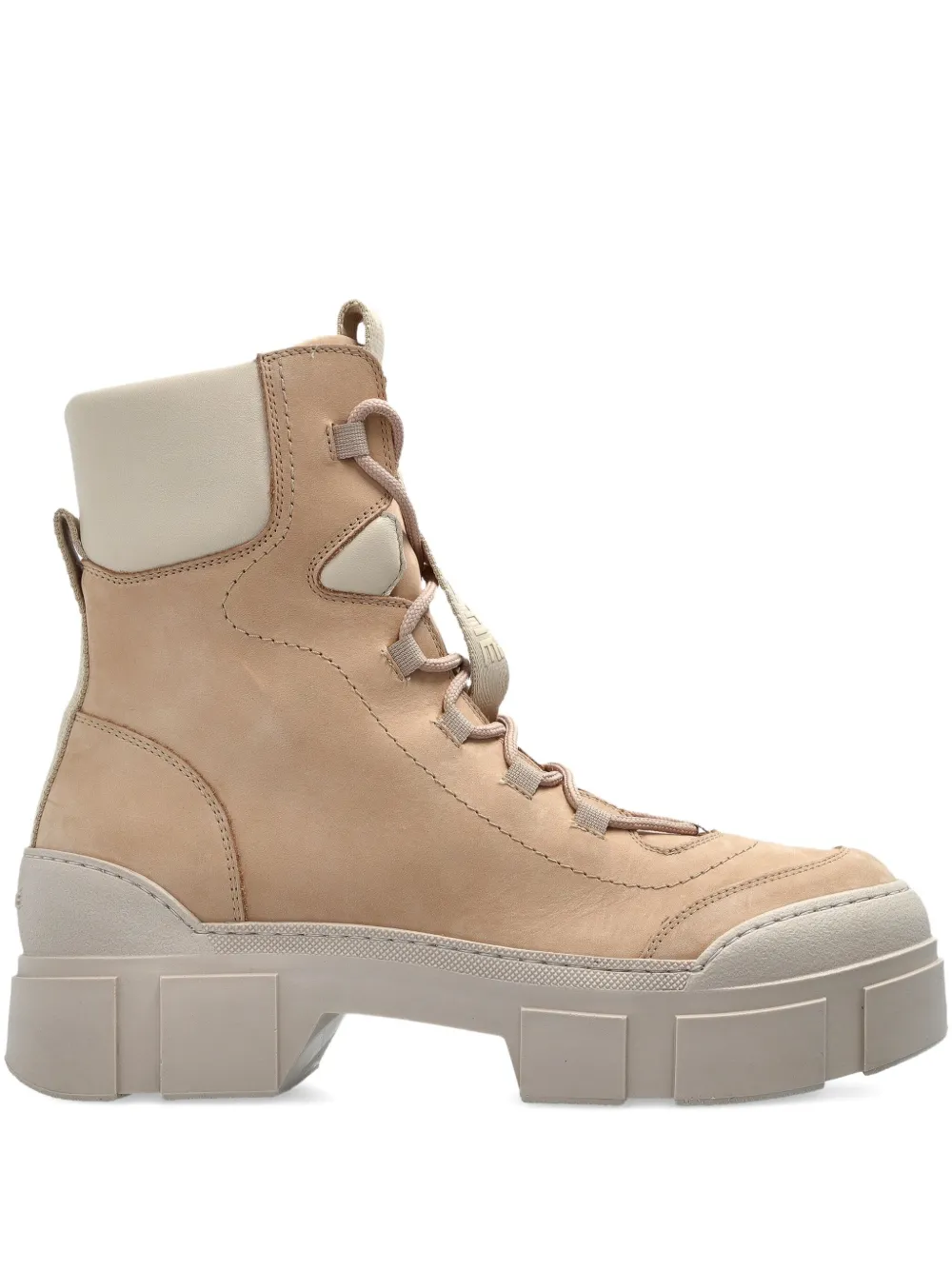 Vic Matie lace-up padded boots Neutrals