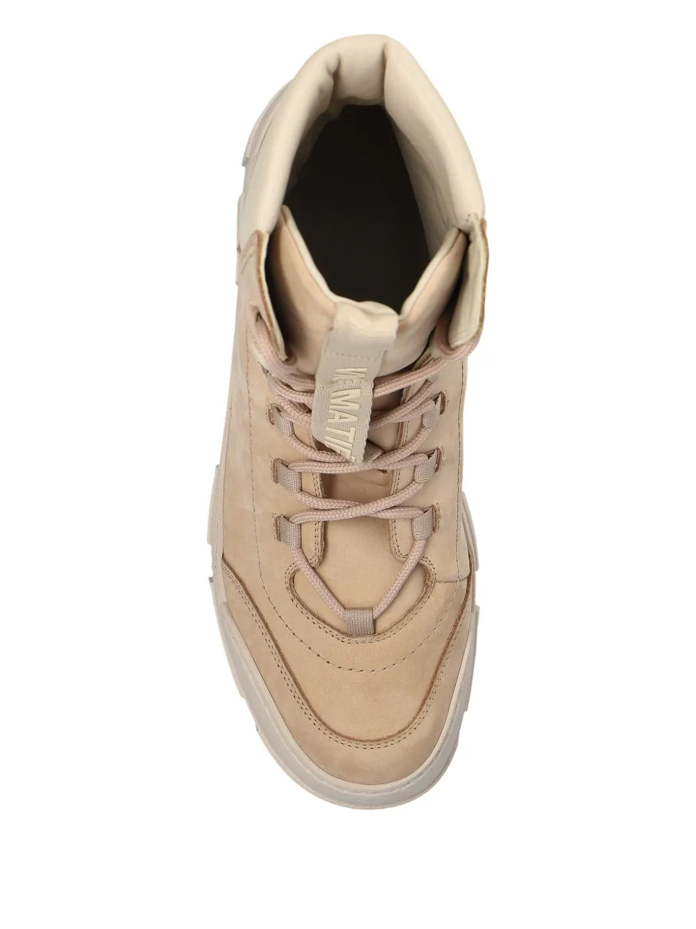 Vic Matie lace-up padded boots Neutrals