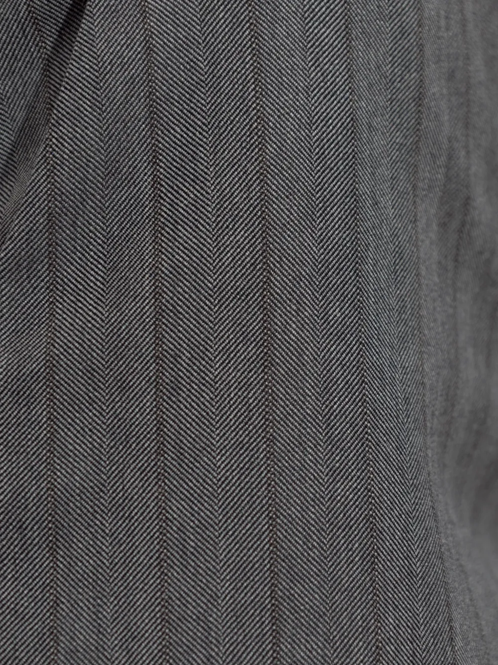 Alexander McQueen pinstripe flared trousers Grijs