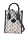 Gucci Pre-Owned 2000-2015 Mini GG Supreme Interlocking G satchel - Brown