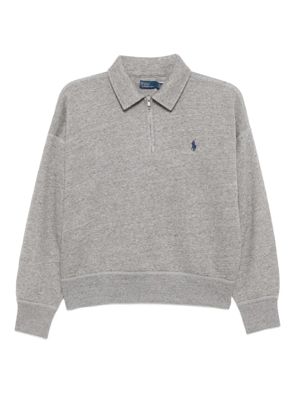 Polo Ralph Lauren Top met geborduurd logo Grijs
