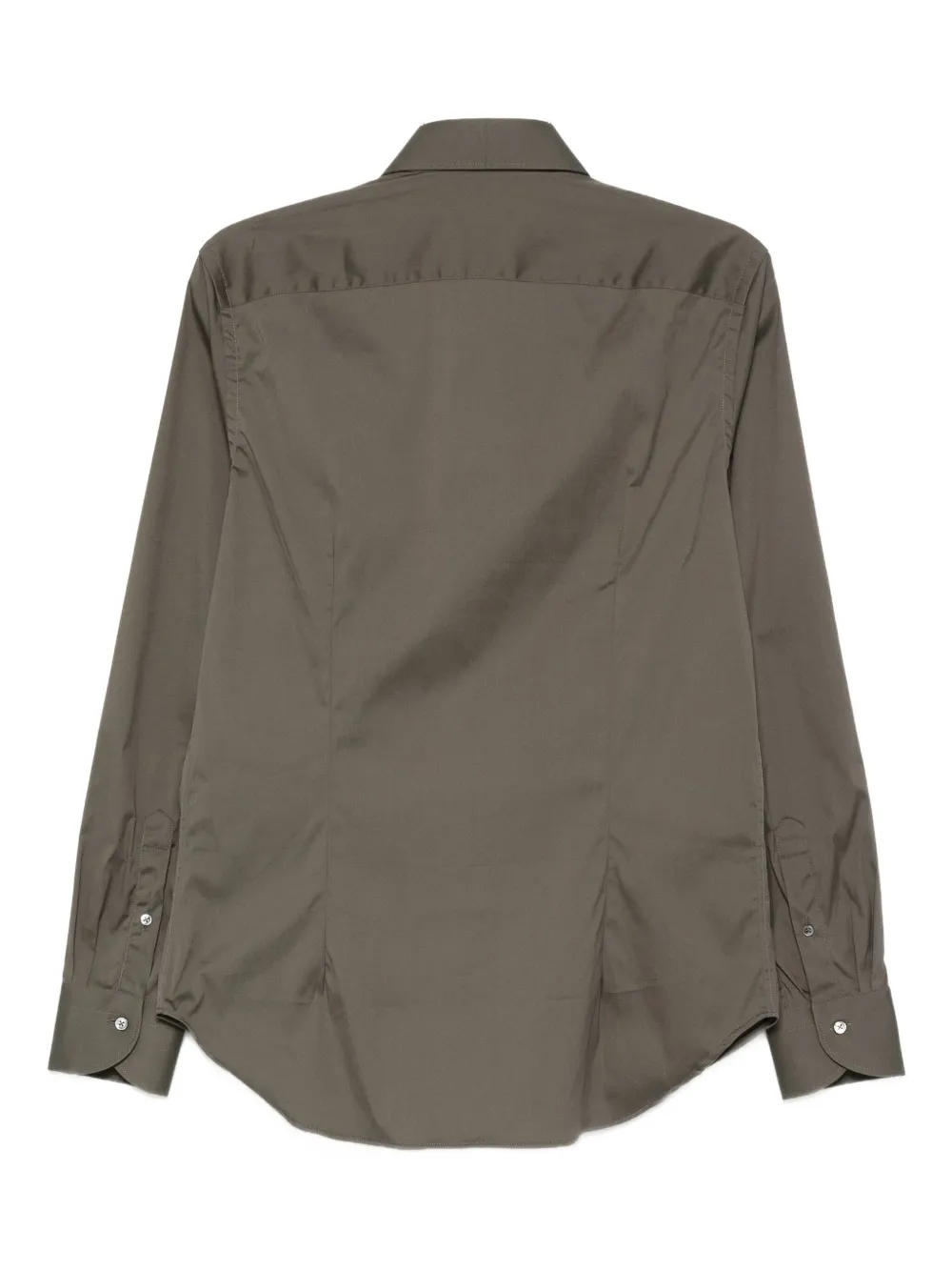 Canali Overhemd met lange mouwen Groen