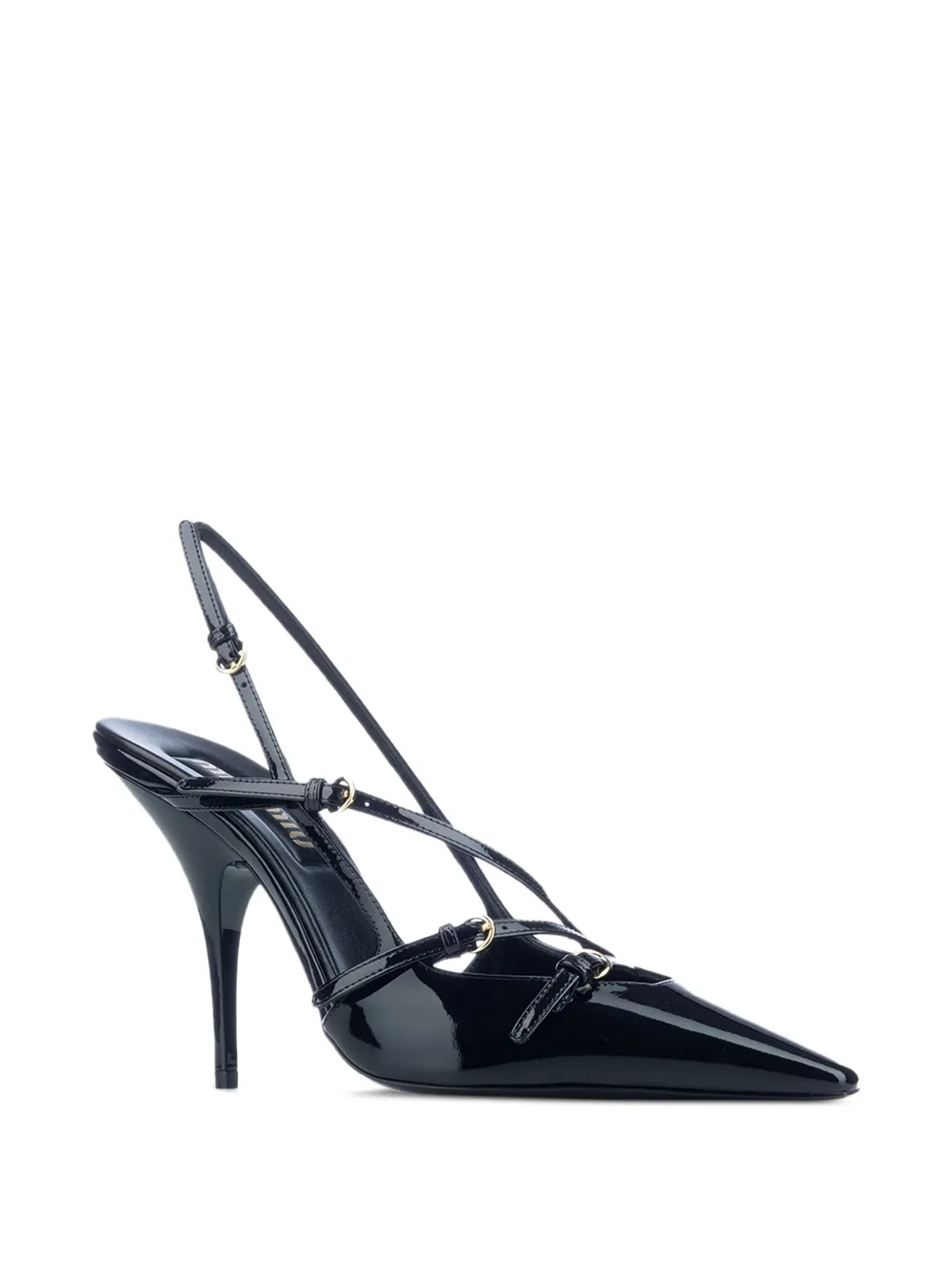 Miu Miu 105mm slingback pointed-toe pumps | Heeled Pumps | Image 2
