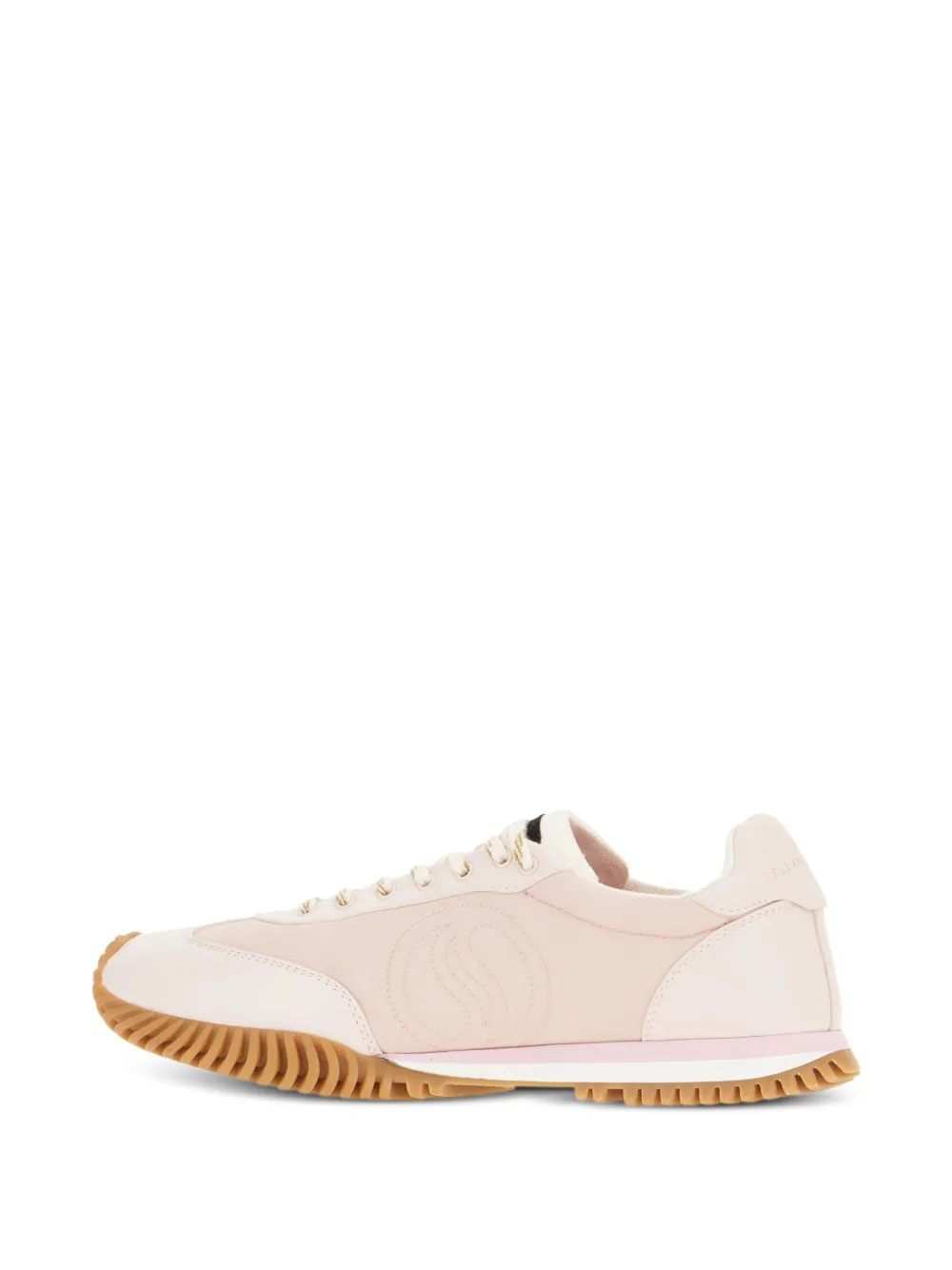 Stella McCartney S-wave logo low-top sneakers Pink