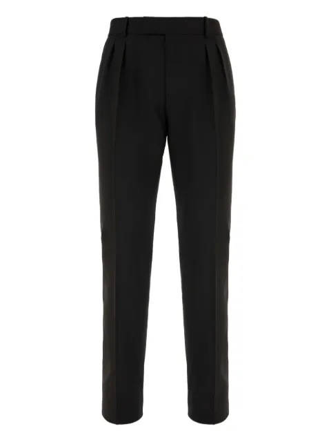 Alexander McQueen pleated-front trousers
