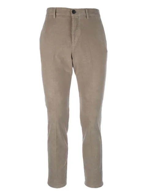 Cruna corduroy button-fastening trousers