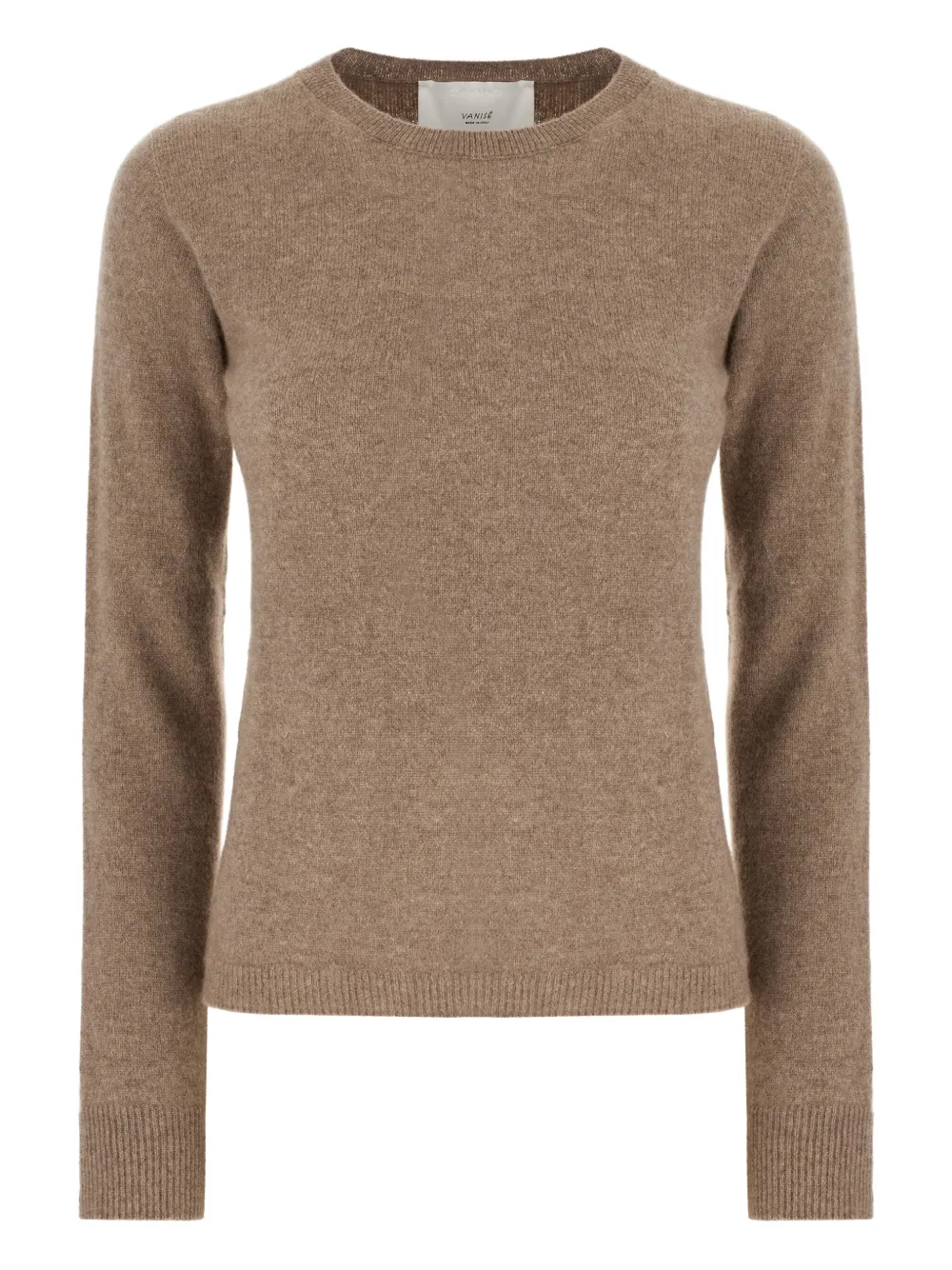 Vanisé Crew-neck Sweater In Brown