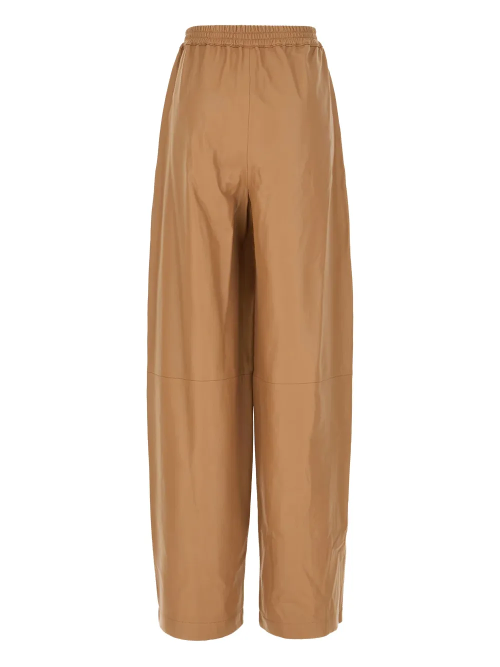 Fabiana Filippi seam-details trousers - Bruin