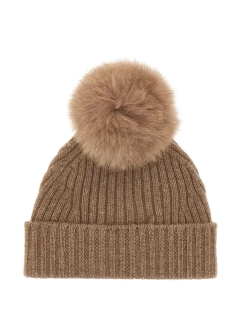 Vanisè Cuffie ribbed-knit beanie hat