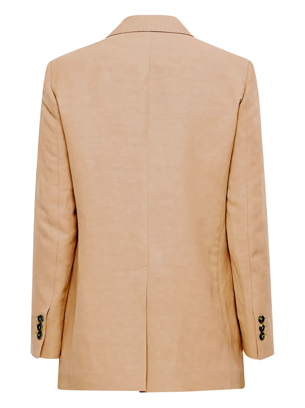 Alberto Biani single-button notched-lapel blazer Beige