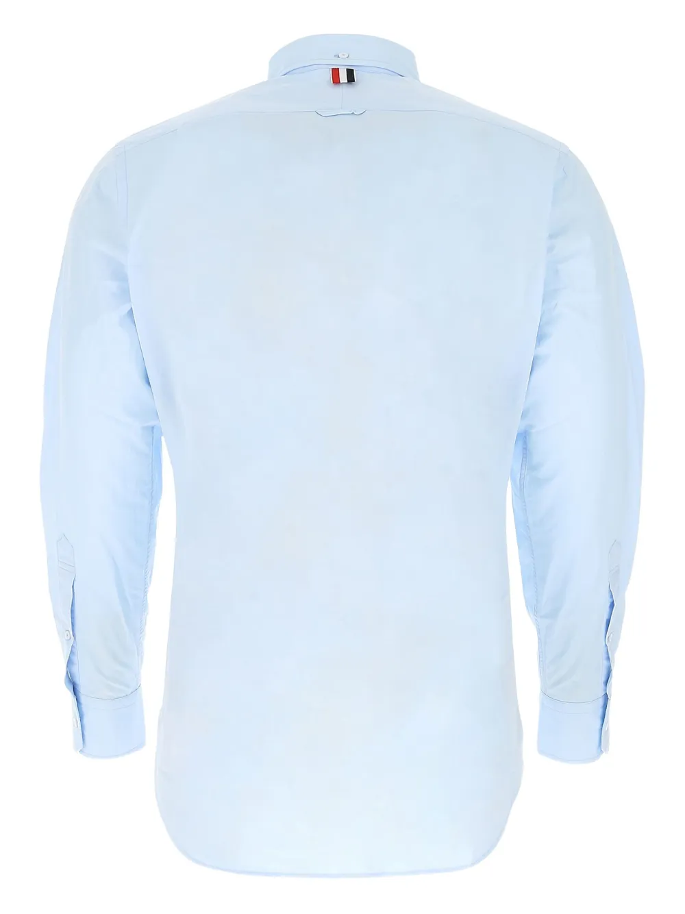 Thom Browne oxford-cloth pocket shirt Blauw