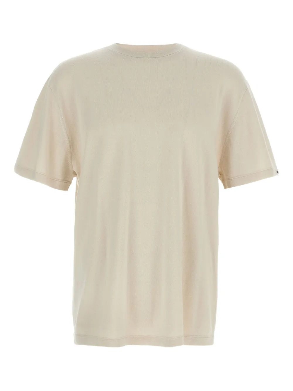 Extreme cashmere n°269 Rik crew-neck short-sleeve T-shirt Beige