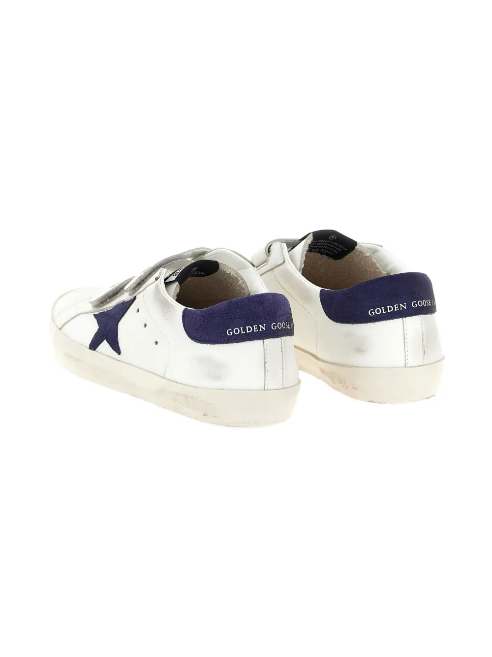 Golden Goose Kids Old School sneakers - Wit