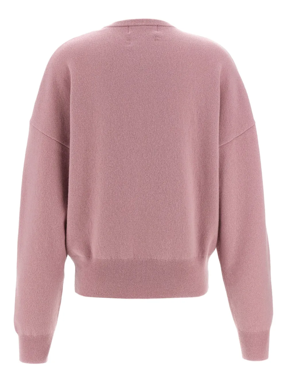 extreme cashmere cuffed-sleeve sweater Roze
