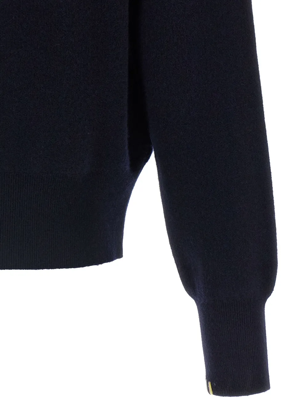 extreme cashmere Kasjmier vest met rits Blauw