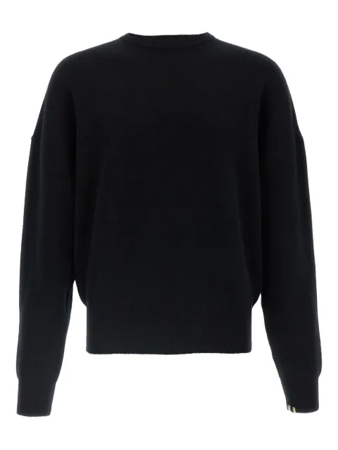 extreme cashmere cuffed crew-neck sweater