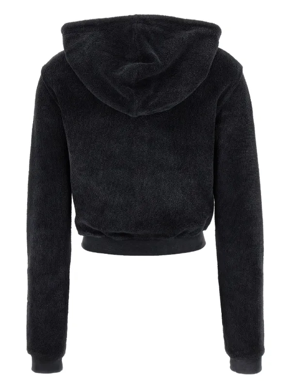 B*様 alexanderwang ブラック パーカー Lサイズ Alexander Wang ジップアップ パーカー | ブラック | FARFETCH JP