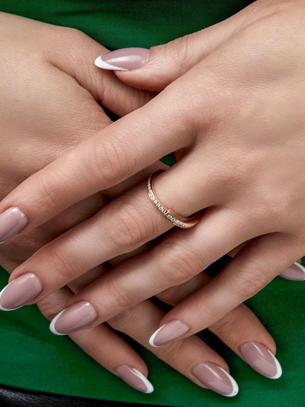 Tiffany & Co. 18K rose gold Lock diamond ring | Image 2